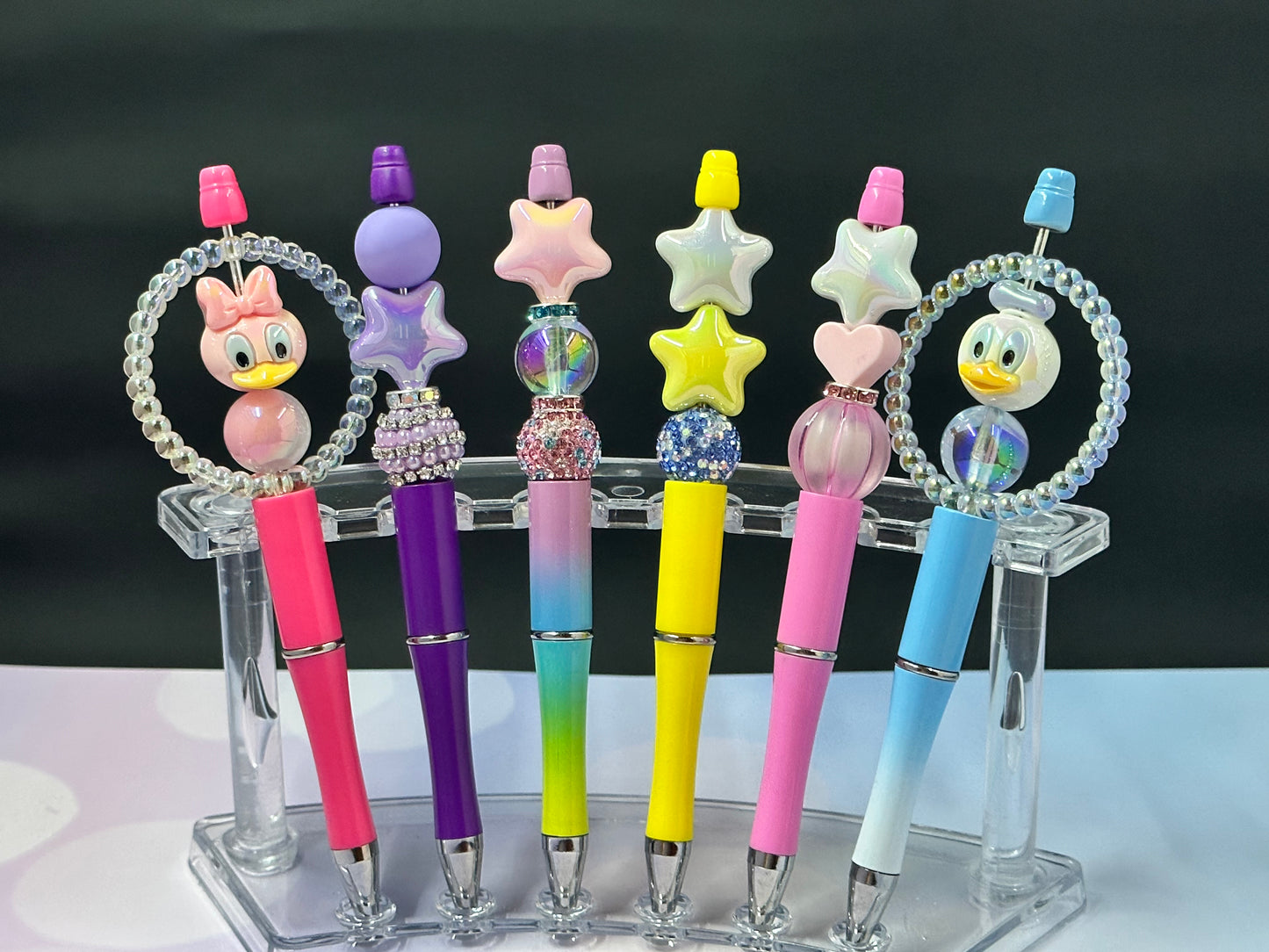 Beaded pens